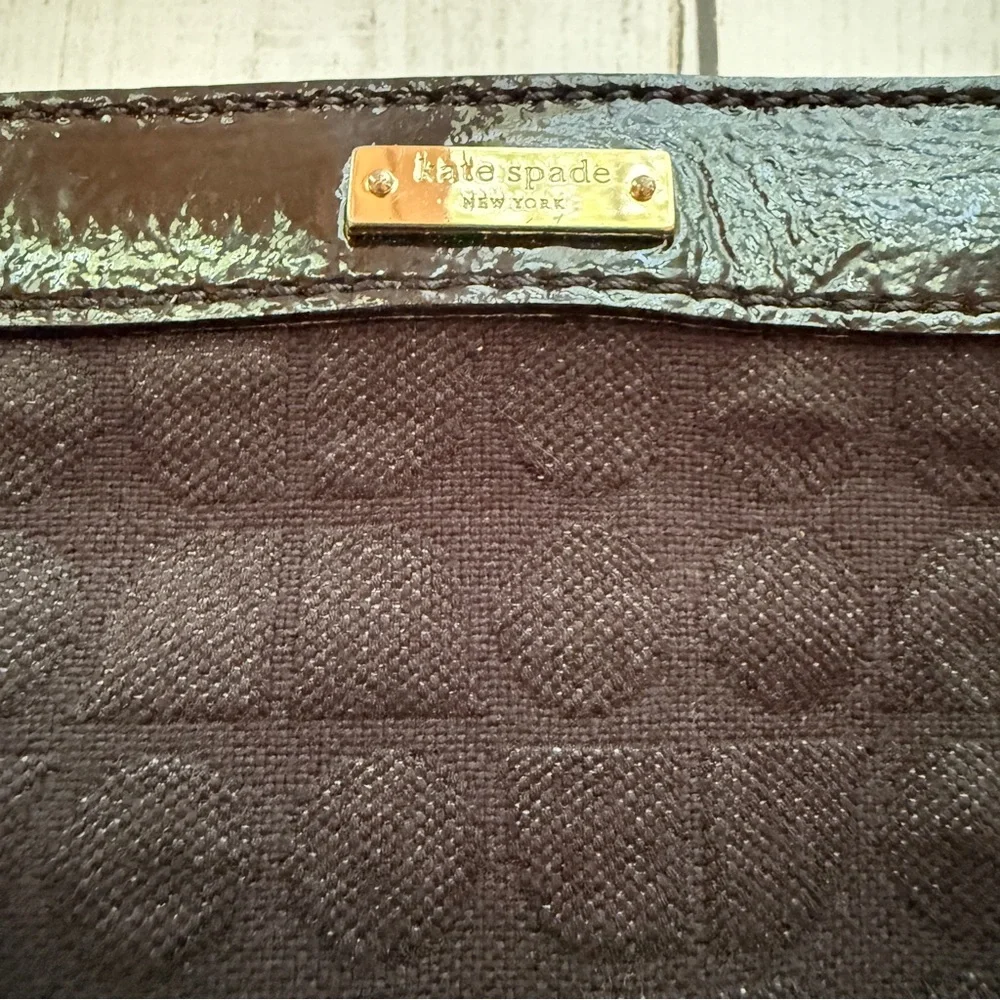 Kate Spade‎ | STORYBOOK Lining Shimmery Black Shoulder Bag, Vintage